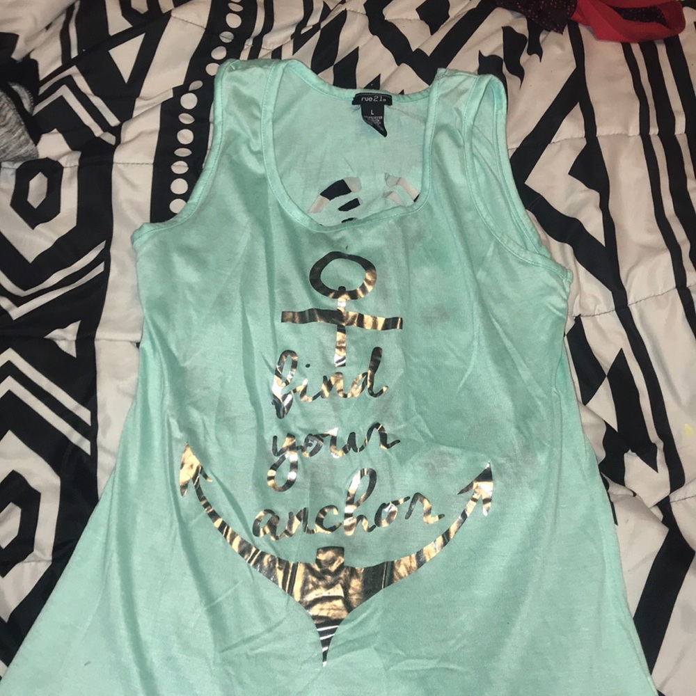 Anchor tank top